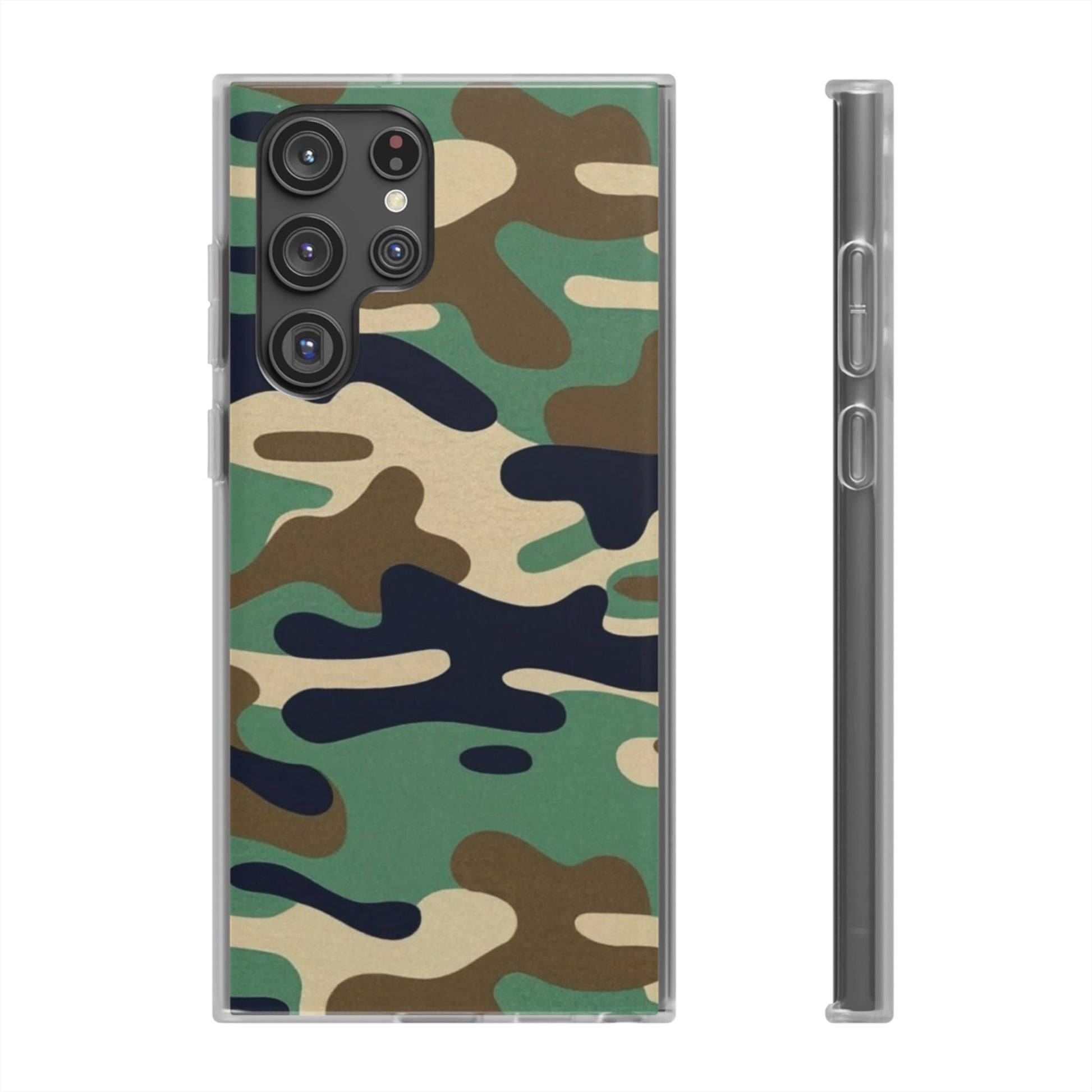 Camouflage Flexi Case for Apple iphone & Samsung Galaxy - Ruppy's Creations