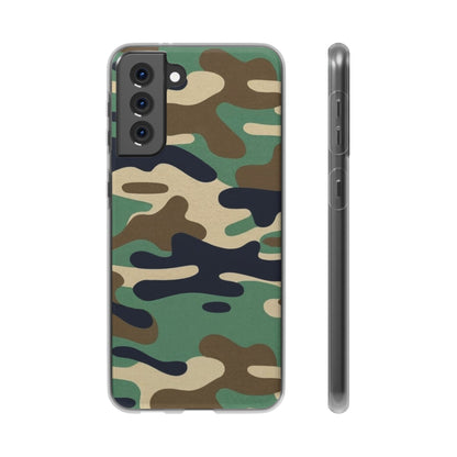 Camouflage Flexi Case for Apple iphone & Samsung Galaxy - Ruppy's Creations