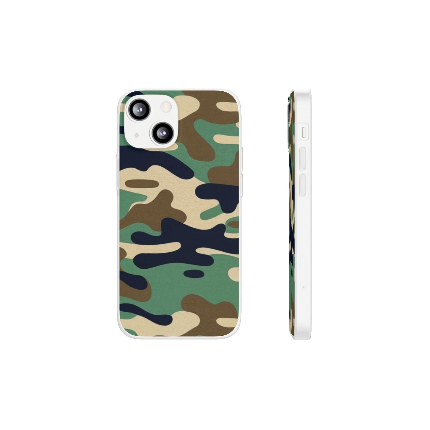 Camouflage Flexi Case for Apple iphone & Samsung Galaxy - Ruppy's Creations