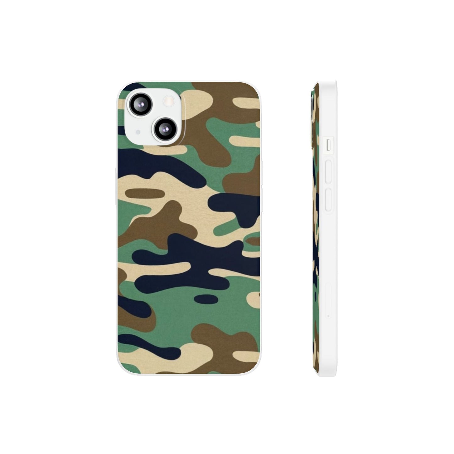 Camouflage Flexi Case for Apple iphone & Samsung Galaxy - Ruppy's Creations