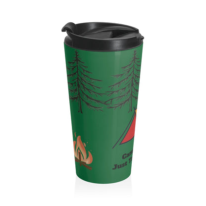 Camp Coffee Stainless Steel Travel Mug - Ruppy's Creations