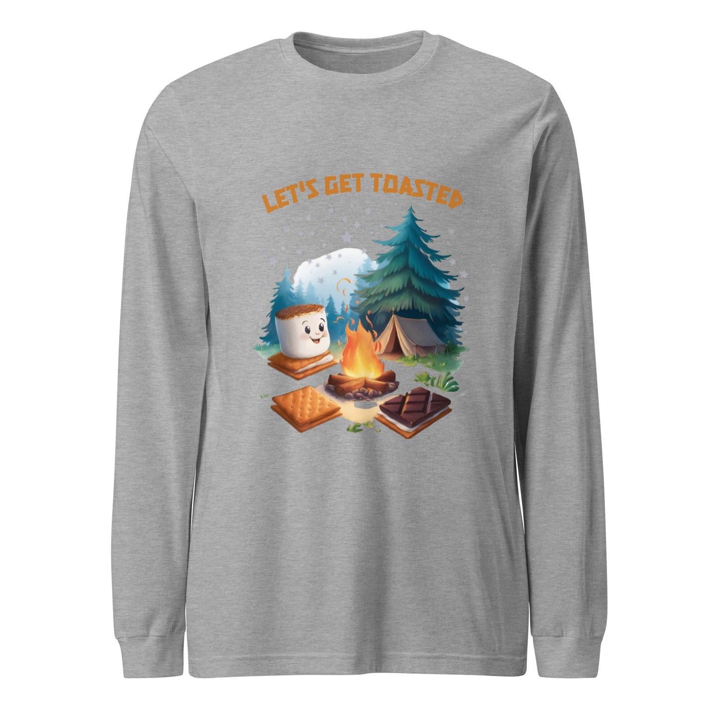 Camping S'mores Unisex Long Sleeve Tee - Ruppy's Creations