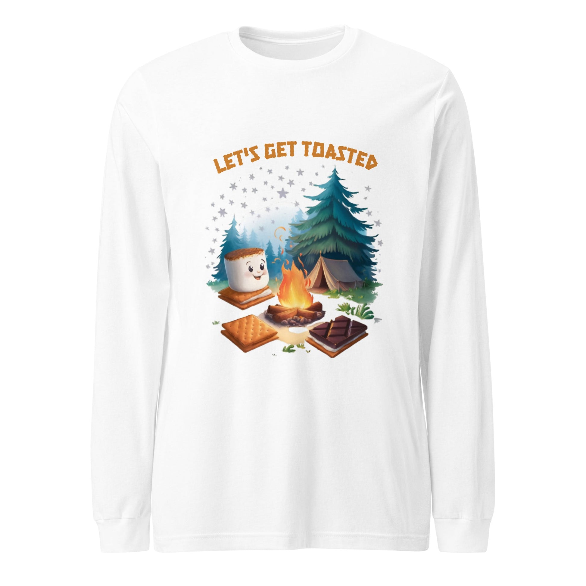 Camping S'mores Unisex Long Sleeve Tee - Ruppy's Creations