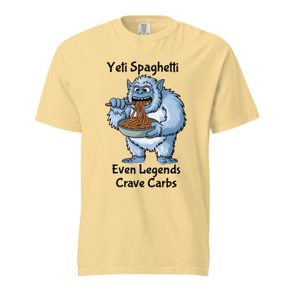 Carb Yeti Unisex Heavyweight t-shirt - Ruppy's Creations