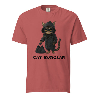 Cat Burglar Unisex Heavyweight T-shirt - Ruppy's Creations