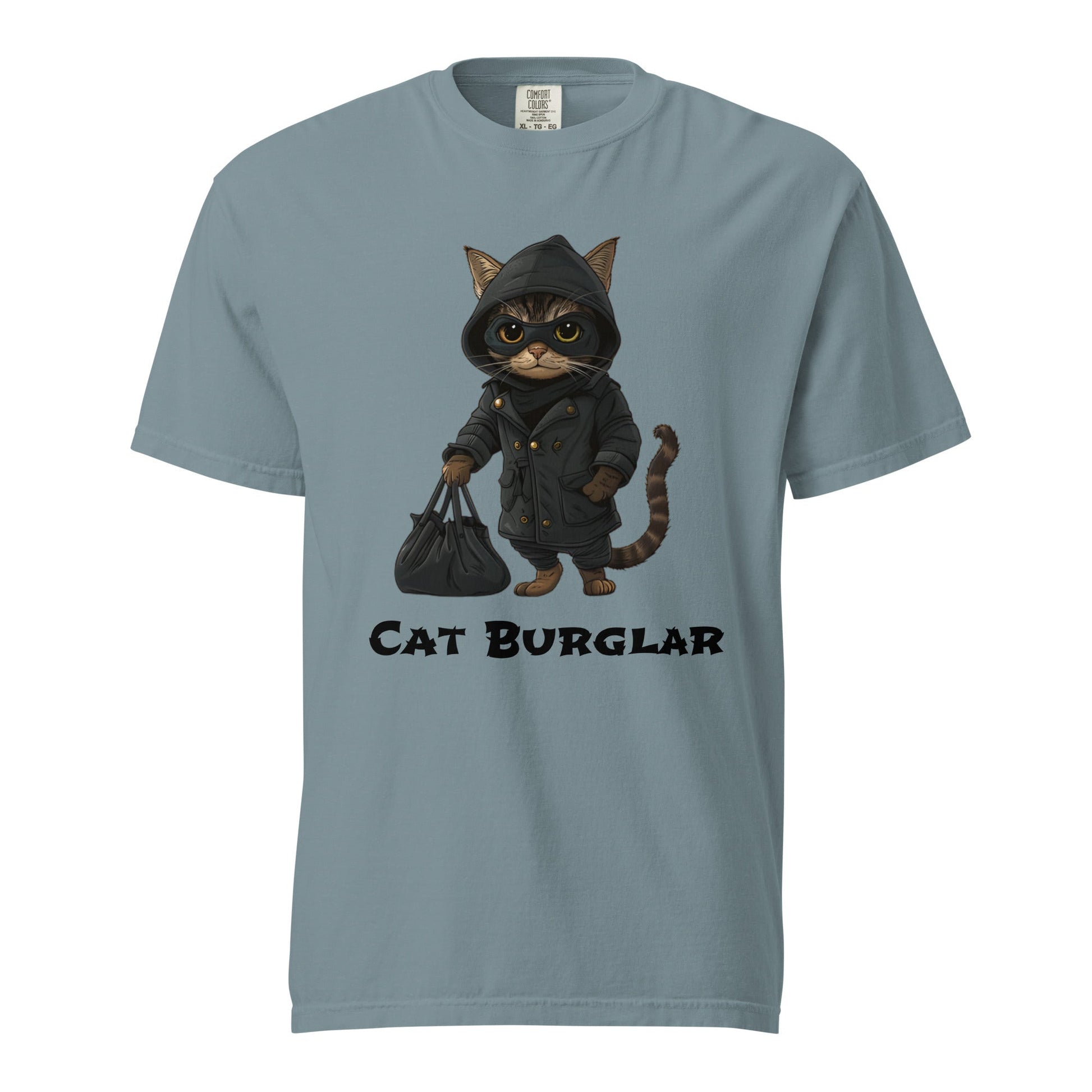 Cat Burglar Unisex Heavyweight T-shirt - Ruppy's Creations