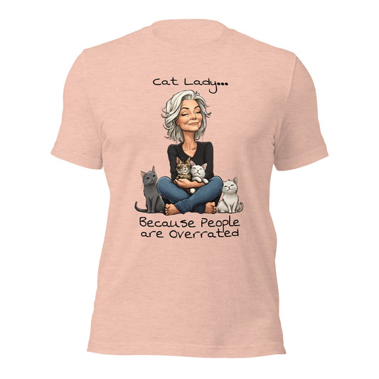 Cat Lady Women's t-shirt - Ruppy's Creations