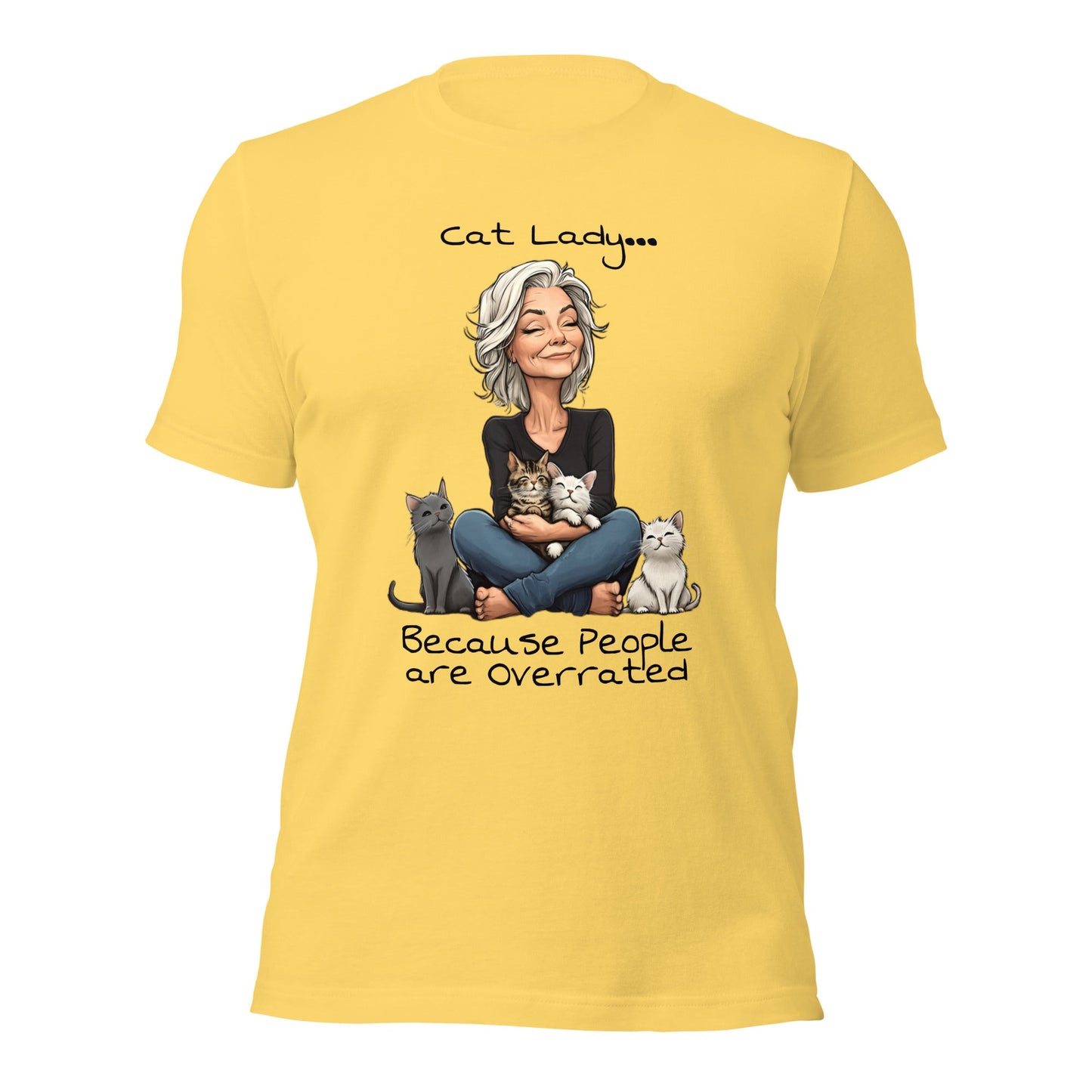 Cat Lady Women's t-shirt - Ruppy's Creations