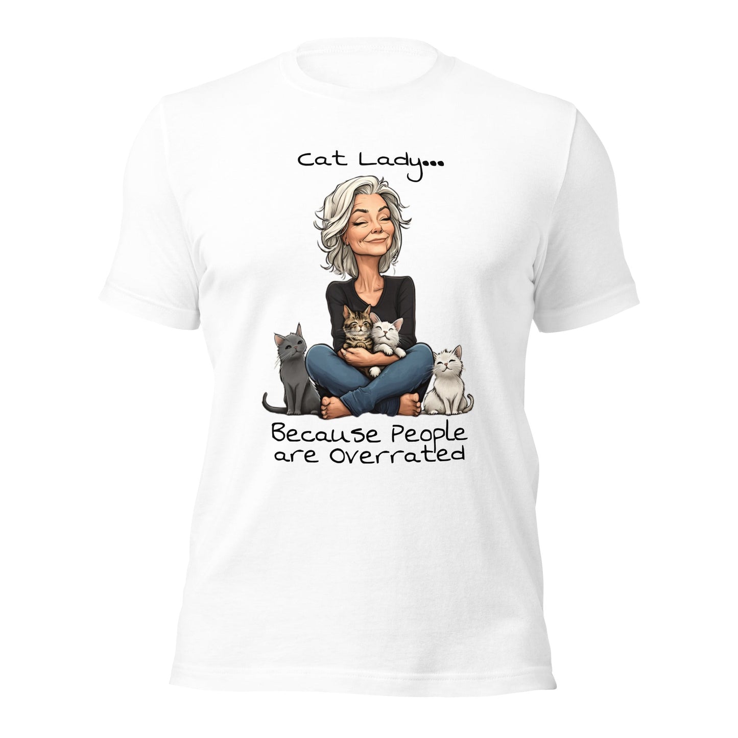 Cat Lady Women's t-shirt - Ruppy's Creations