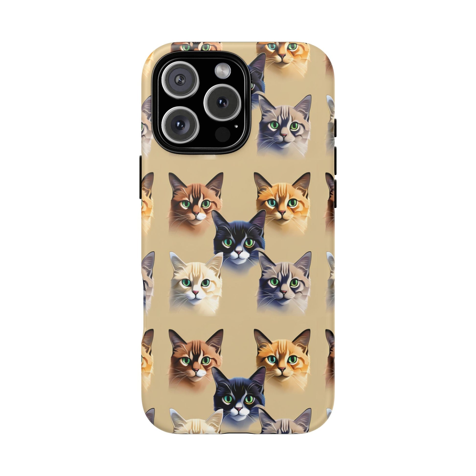 Cat Lovers Tough Cell Phone Case - Ruppy's Creations