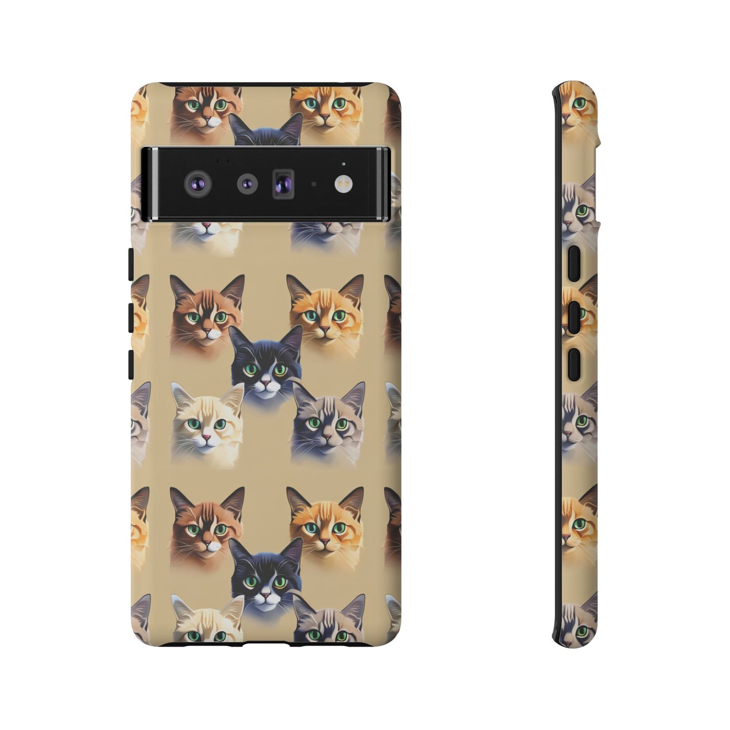 Cat Lovers Tough Cell Phone Case - Ruppy's Creations