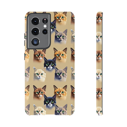 Cat Lovers Tough Cell Phone Case - Ruppy's Creations