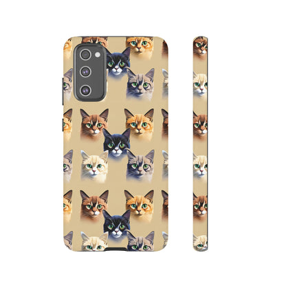 Cat Lovers Tough Cell Phone Case - Ruppy's Creations