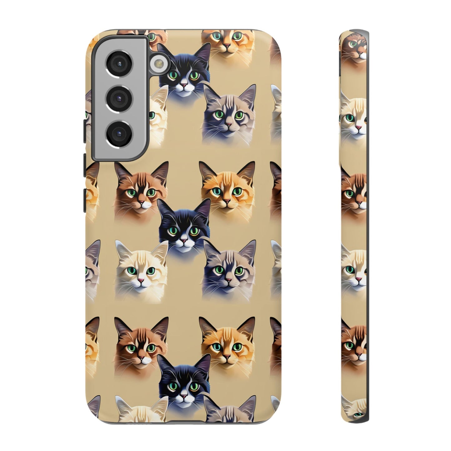 Cat Lovers Tough Cell Phone Case - Ruppy's Creations