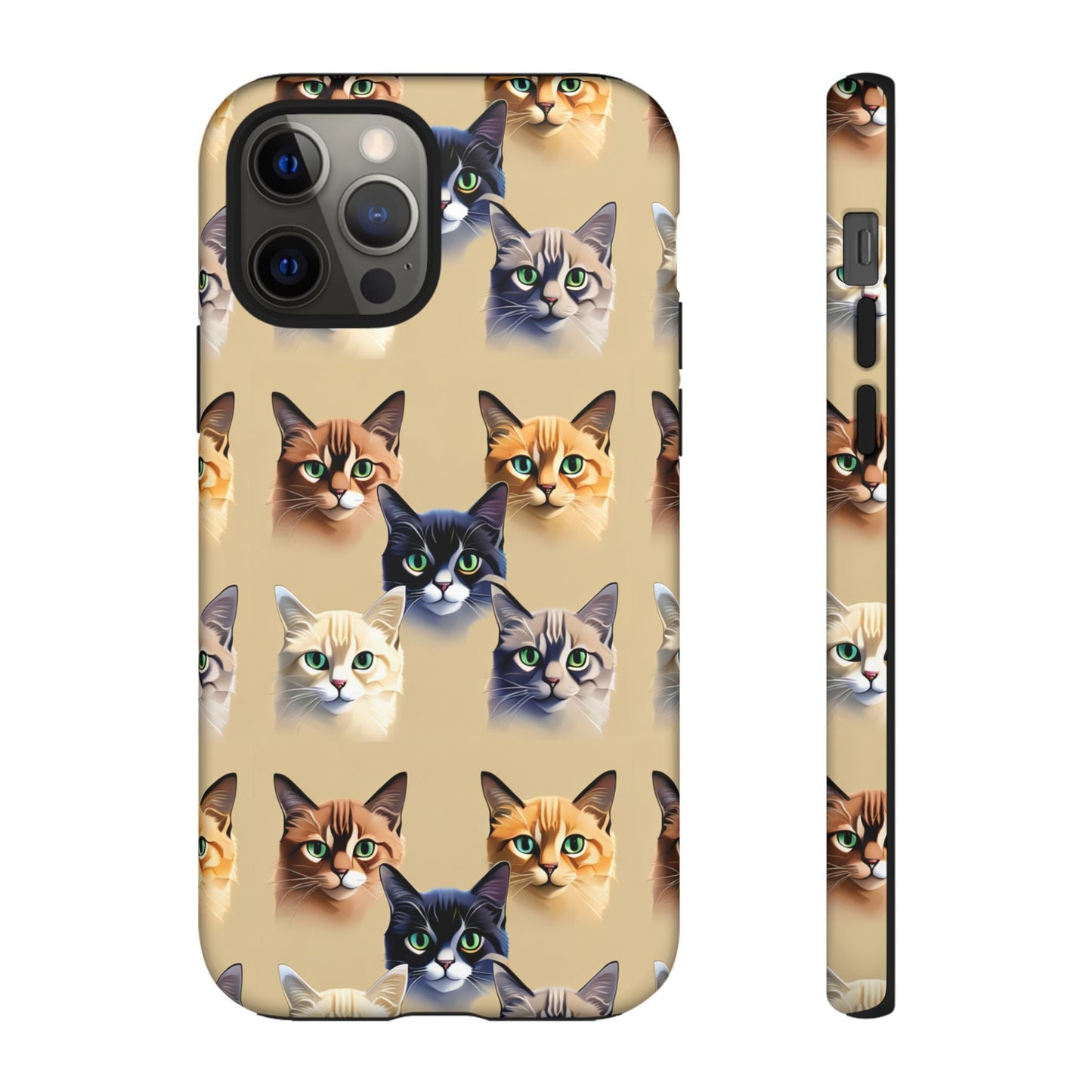 Cat Lovers Tough Cell Phone Case - Ruppy's Creations