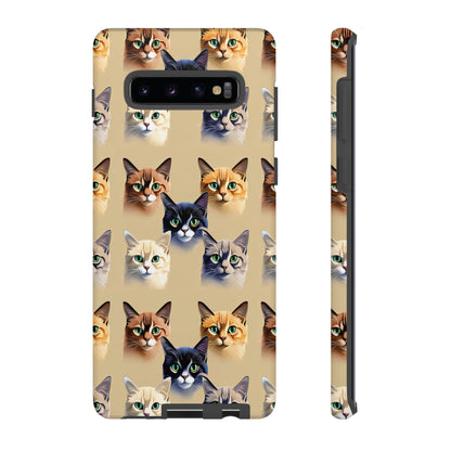 Cat Lovers Tough Cell Phone Case - Ruppy's Creations