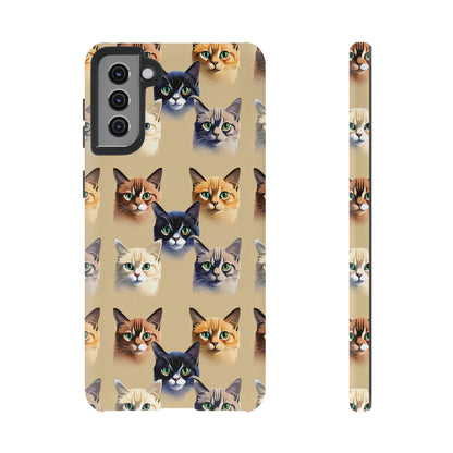 Cat Lovers Tough Cell Phone Case - Ruppy's Creations