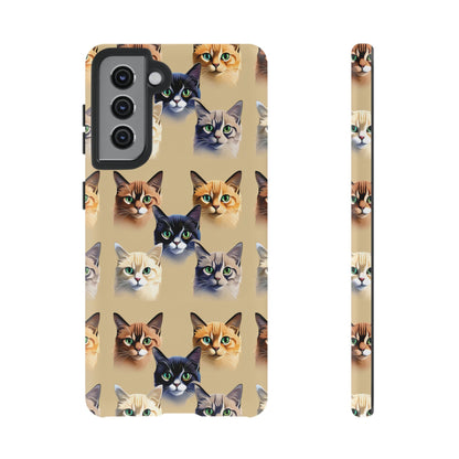 Cat Lovers Tough Cell Phone Case - Ruppy's Creations