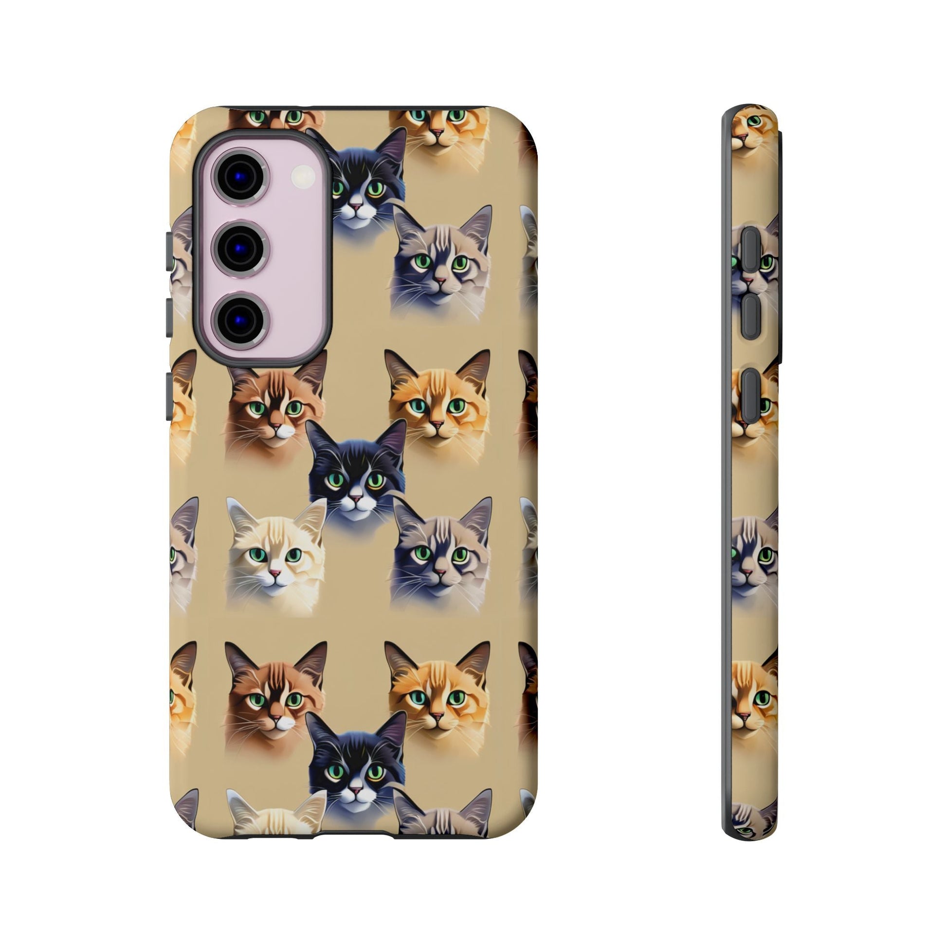 Cat Lovers Tough Cell Phone Case - Ruppy's Creations