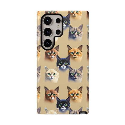 Cat Lovers Tough Cell Phone Case - Ruppy's Creations