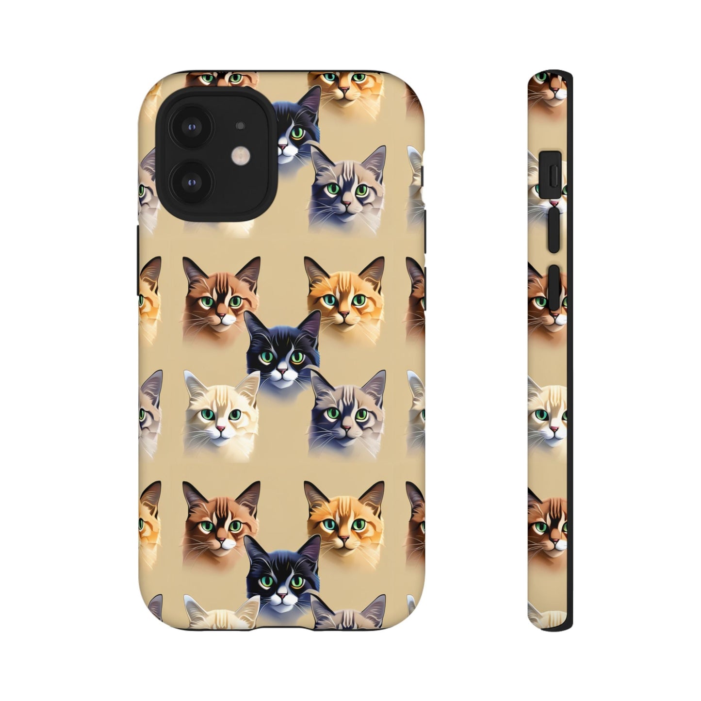 Cat Lovers Tough Cell Phone Case - Ruppy's Creations