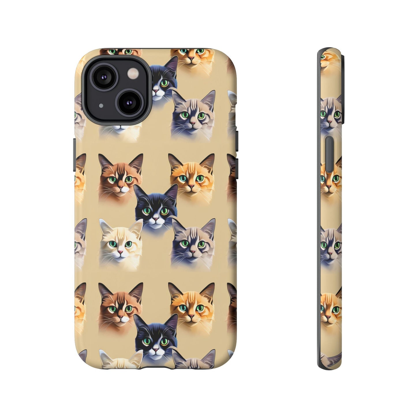 Cat Lovers Tough Cell Phone Case - Ruppy's Creations