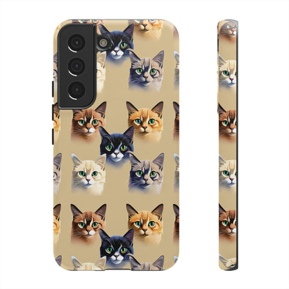 Cat Lovers Tough Cell Phone Case - Ruppy's Creations