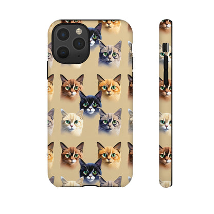 Cat Lovers Tough Cell Phone Case - Ruppy's Creations