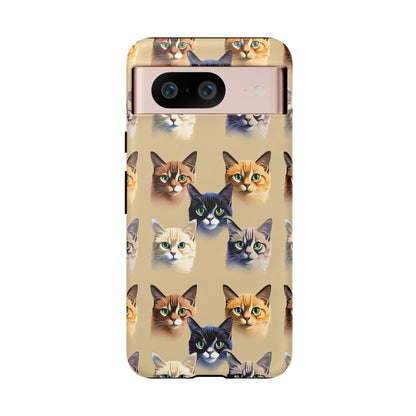 Cat Lovers Tough Cell Phone Case - Ruppy's Creations