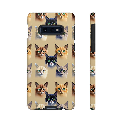 Cat Lovers Tough Cell Phone Case - Ruppy's Creations