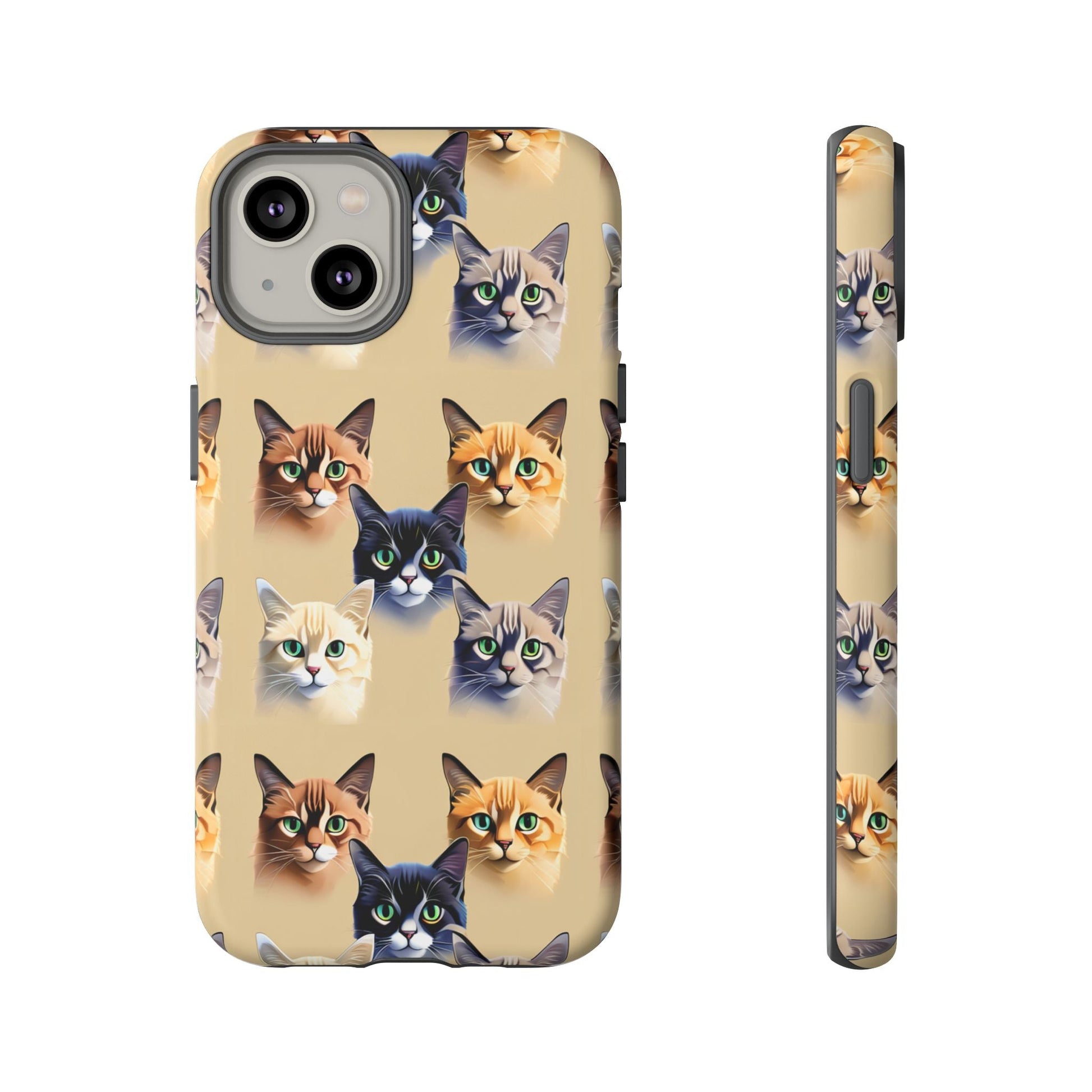 Cat Lovers Tough Cell Phone Case - Ruppy's Creations