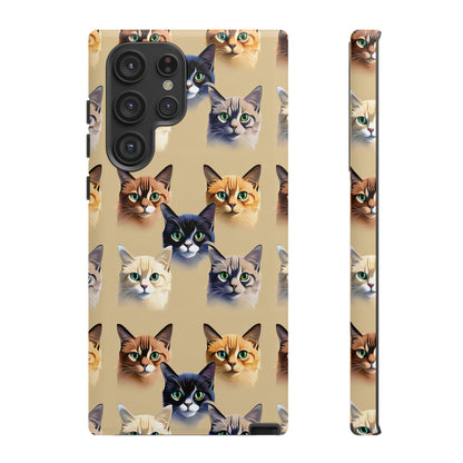 Cat Lovers Tough Cell Phone Case - Ruppy's Creations