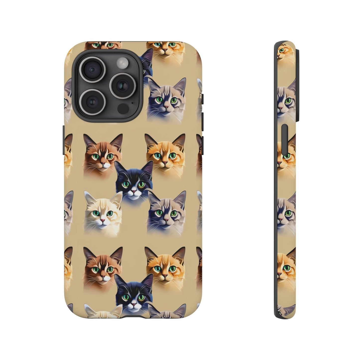 Cat Lovers Tough Cell Phone Case - Ruppy's Creations