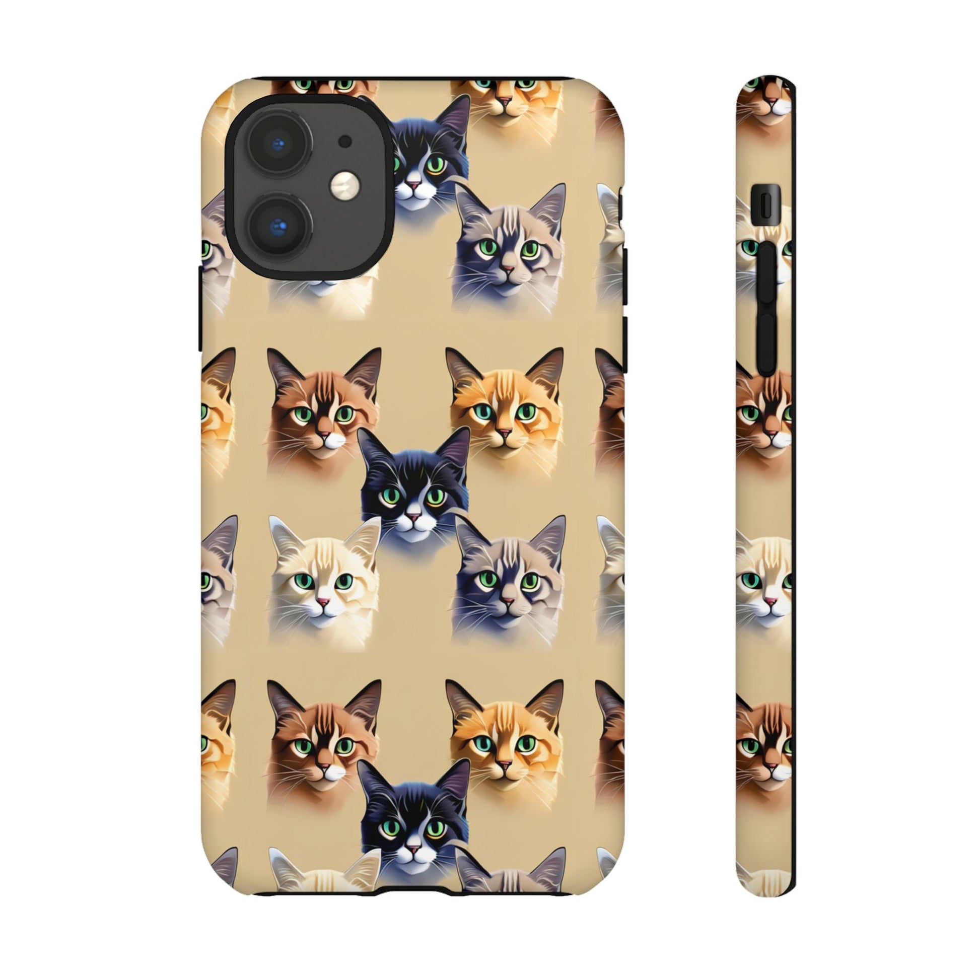 Cat Lovers Tough Cell Phone Case - Ruppy's Creations