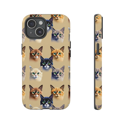 Cat Lovers Tough Cell Phone Case - Ruppy's Creations