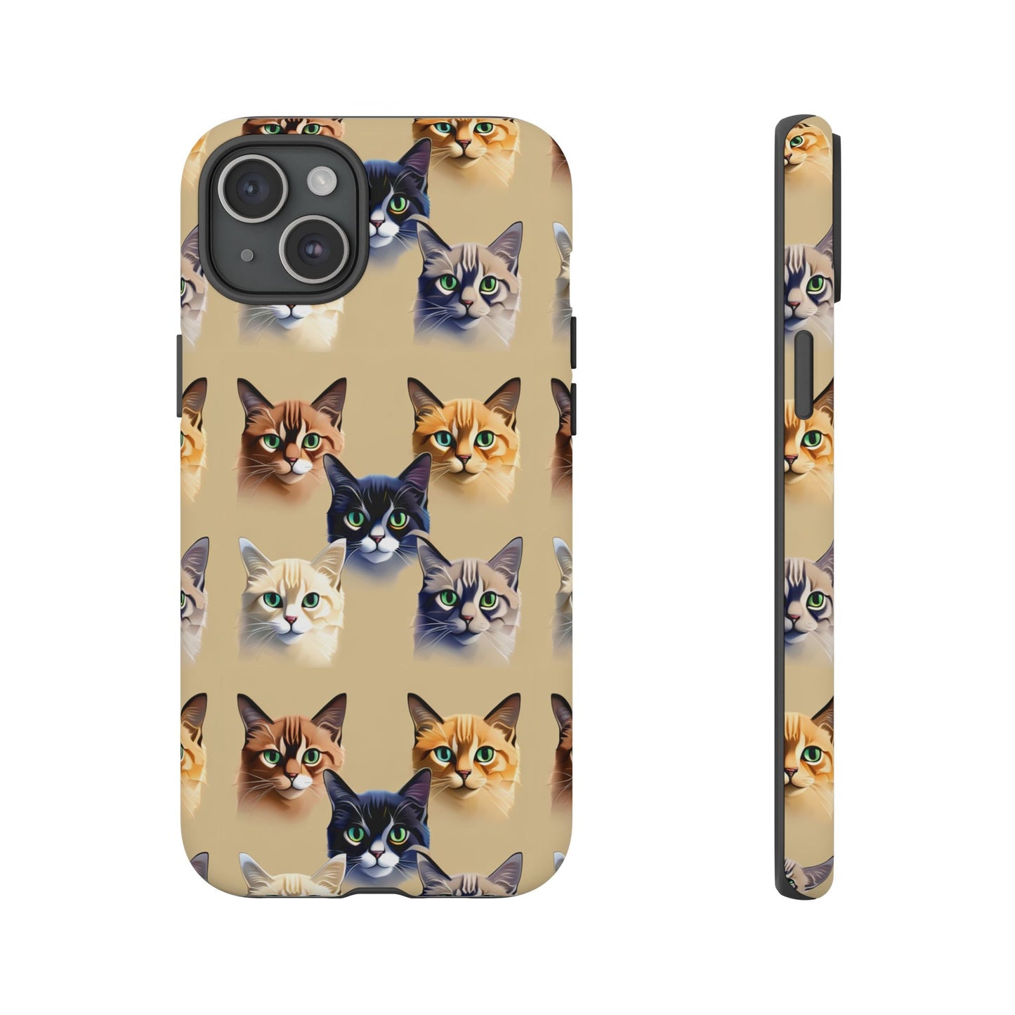 Cat Lovers Tough Cell Phone Case - Ruppy's Creations