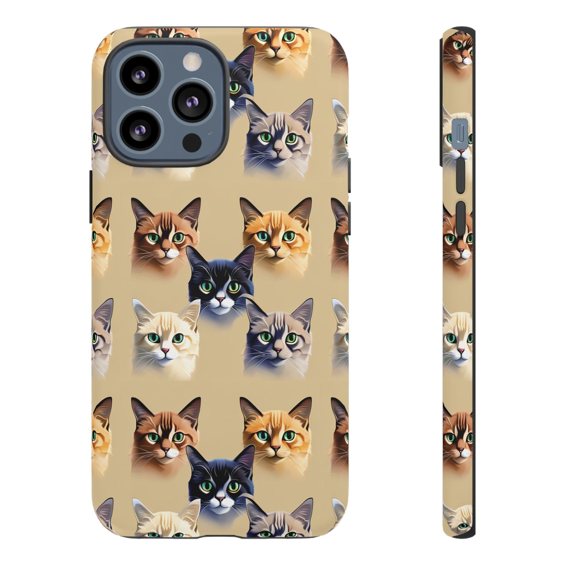 Cat Lovers Tough Cell Phone Case - Ruppy's Creations