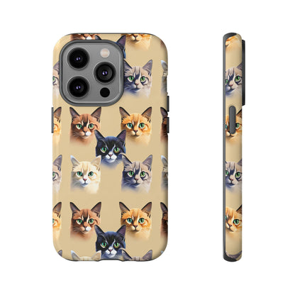 Cat Lovers Tough Cell Phone Case - Ruppy's Creations