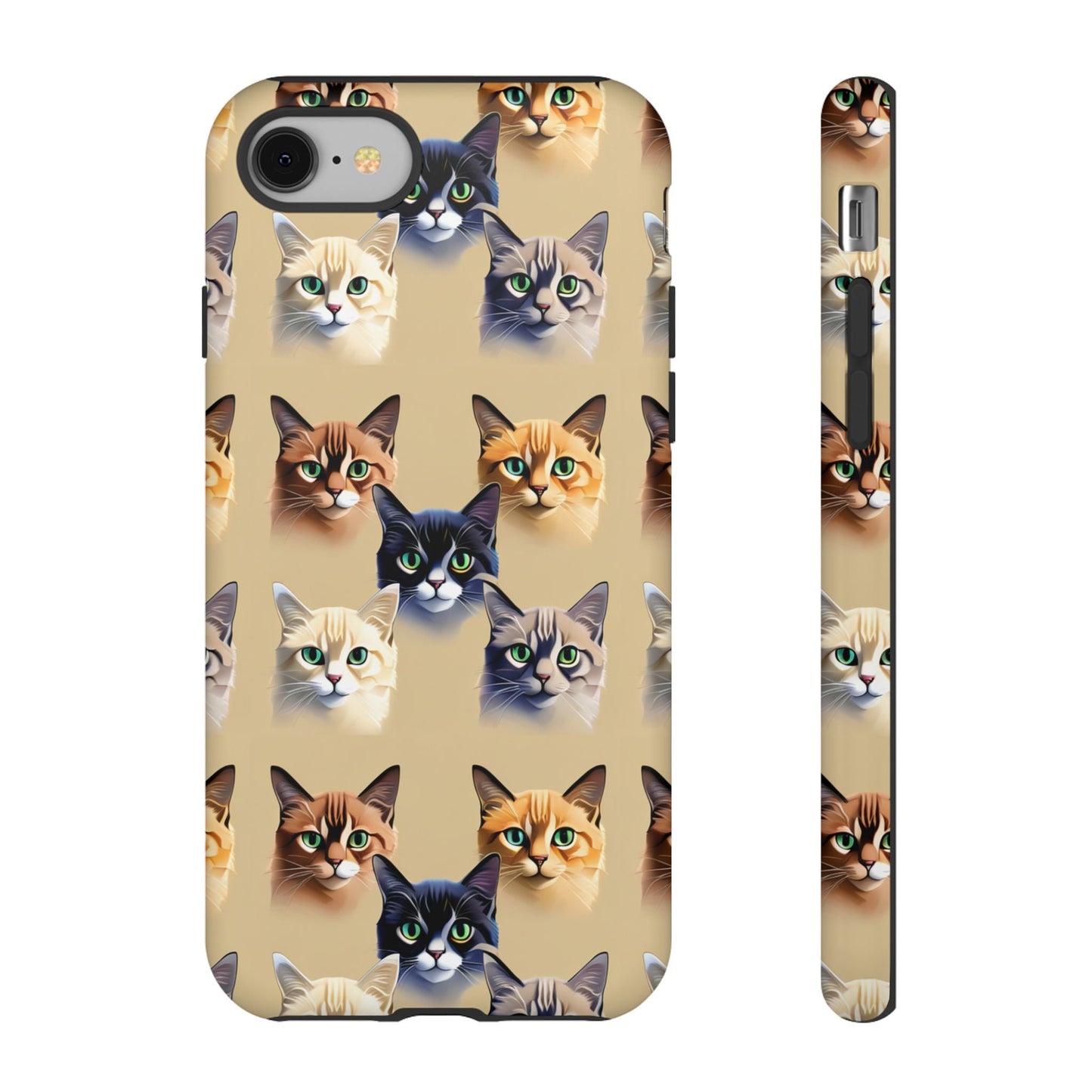 Cat Lovers Tough Cell Phone Case - Ruppy's Creations