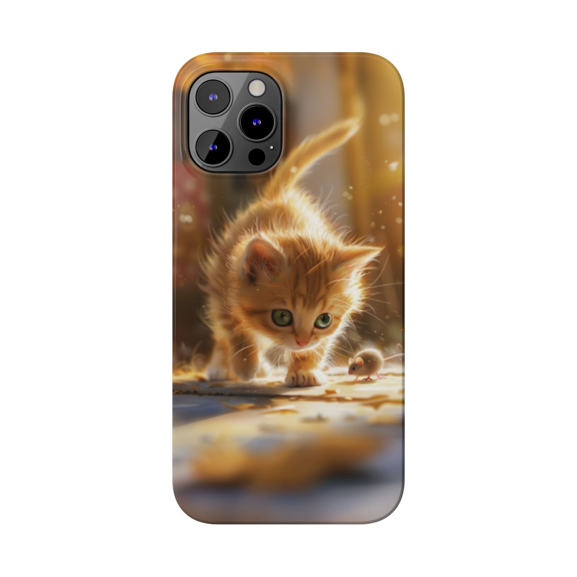 Cat & Mouse Slim iPhone Case - Ruppy's Creations