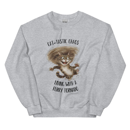 Cat - Tastic Chaos Unisex Sweatshirt - Ruppy's Creations