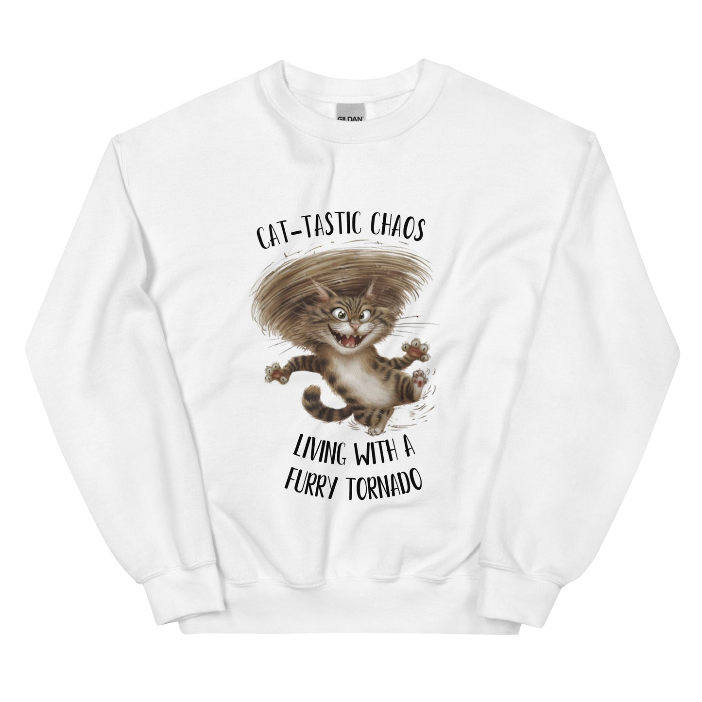 Cat - Tastic Chaos Unisex Sweatshirt - Ruppy's Creations