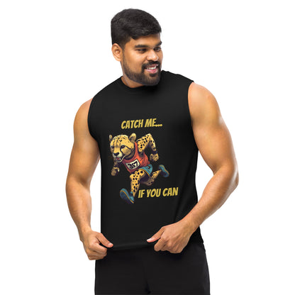 Catch Me Muscle Shirt - Ruppy's Creations