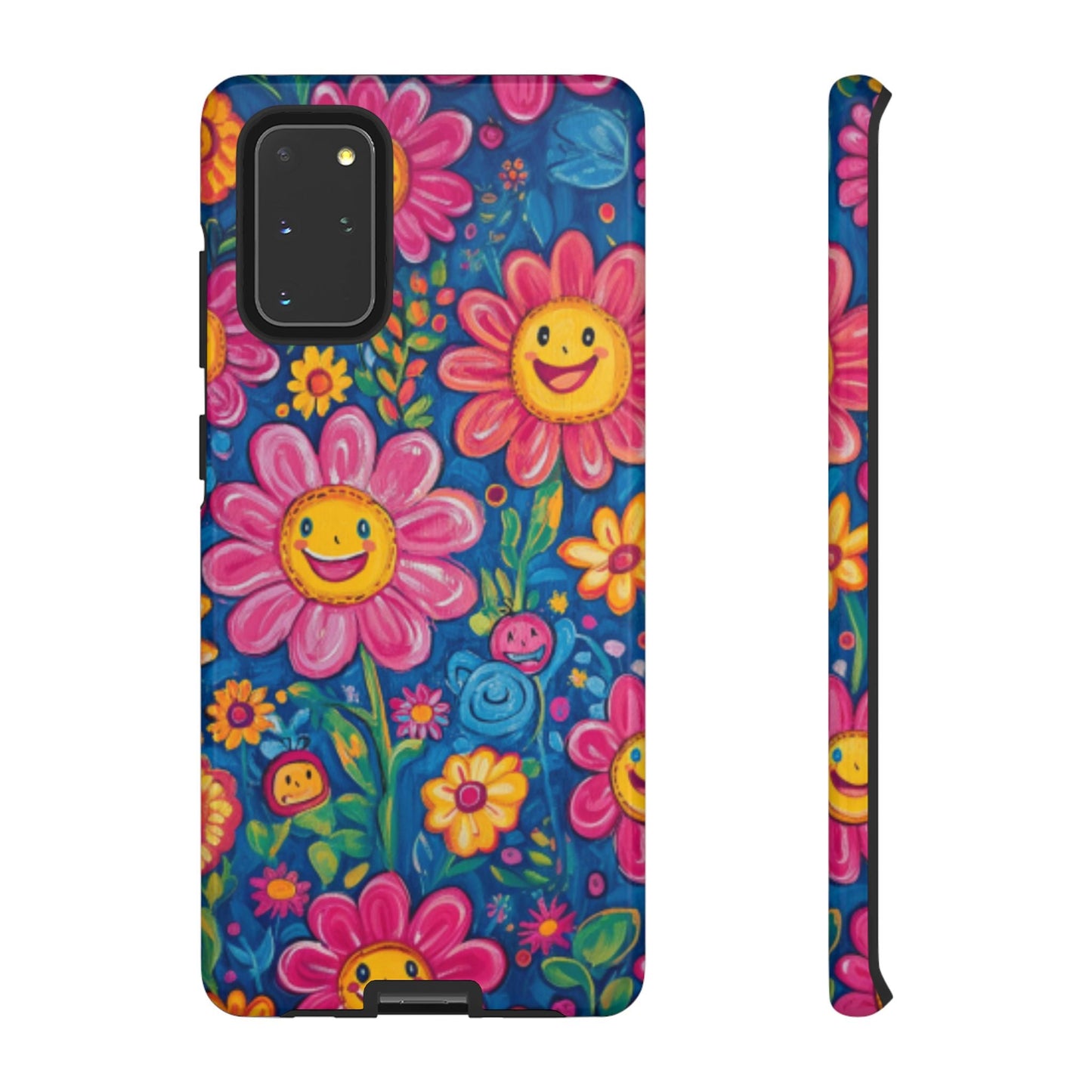 Cheerful Floral Tough Cell Phone Case - Ruppy's Creations