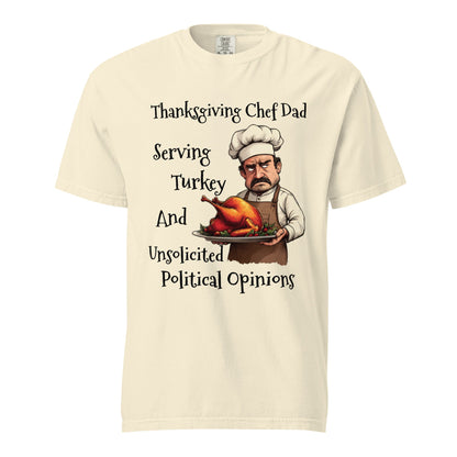 Chef Dad Thanksgiving Heavyweight Tee - Ruppy's Creations