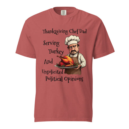 Chef Dad Thanksgiving Heavyweight Tee - Ruppy's Creations