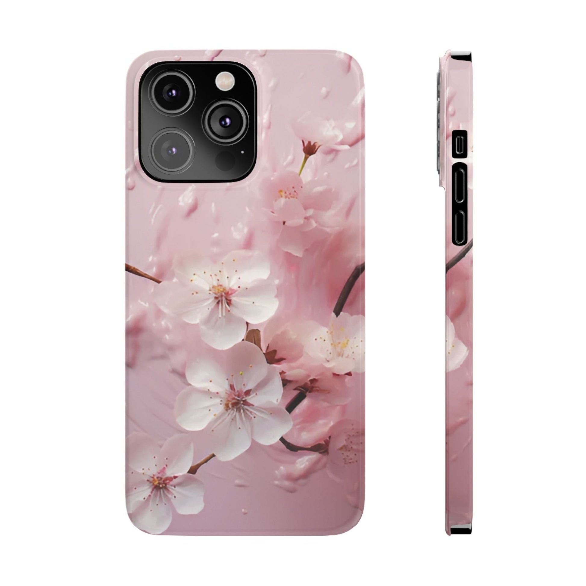 Cherry Blossom Slim Phone Case For I - Phone - Ruppy's Creations