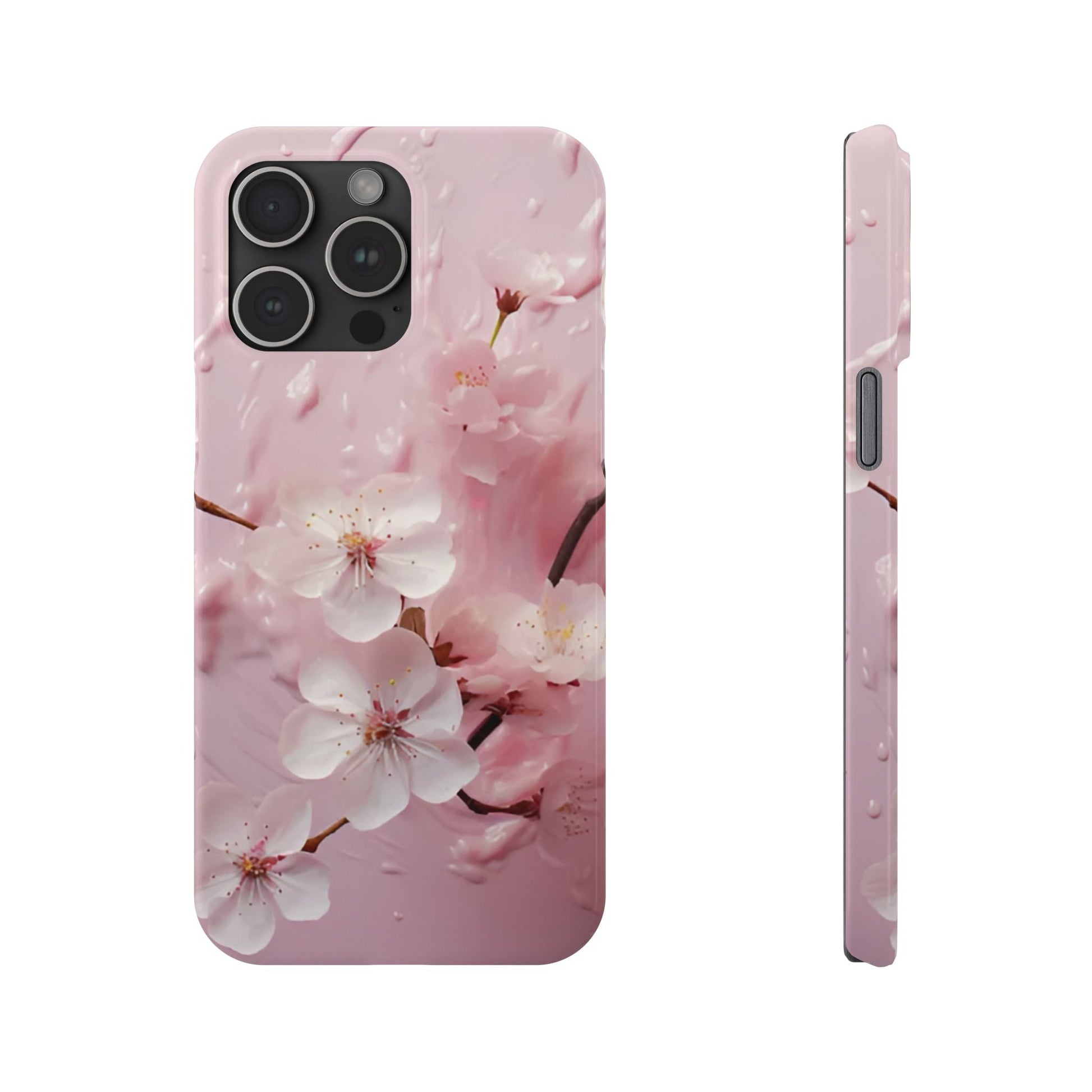 Cherry Blossom Slim Phone Case For I - Phone - Ruppy's Creations