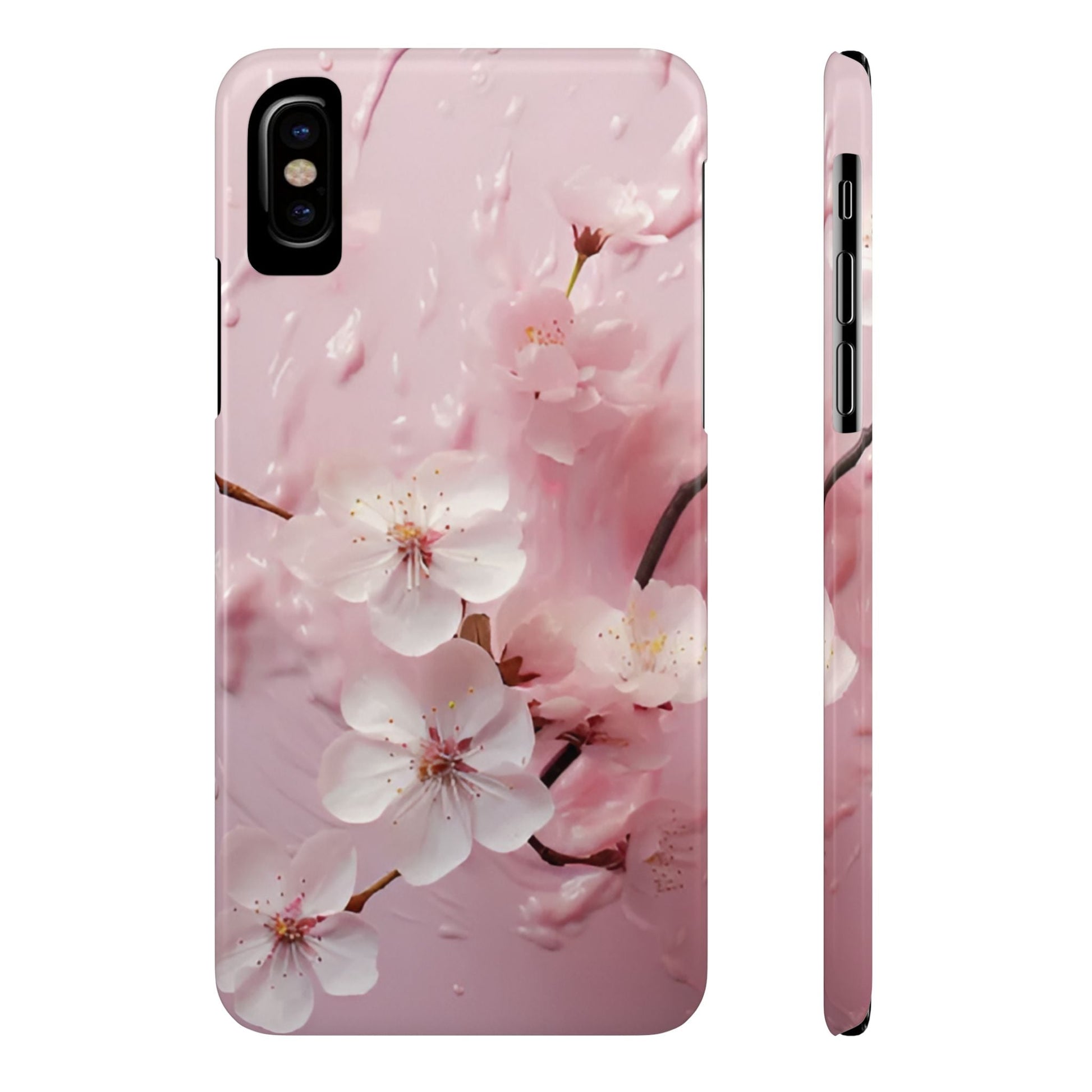 Cherry Blossom Slim Phone Case For I - Phone - Ruppy's Creations