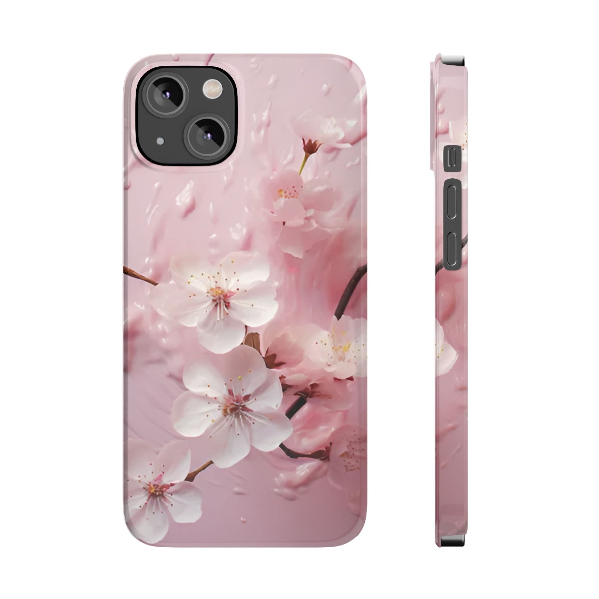 Cherry Blossom Slim Phone Case For I - Phone - Ruppy's Creations